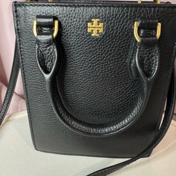 Tory Burch Black Blake Mini Shopper Crossbody Bag